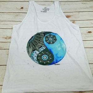 Electro Threads Ying Yang Tank